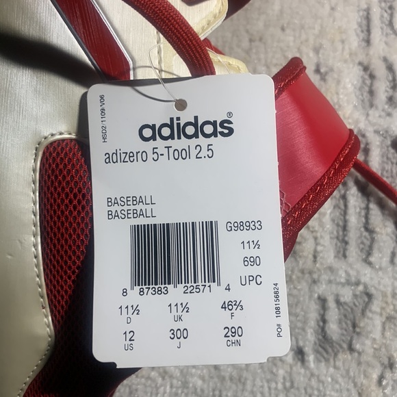 Adidas Adizero 5-Tool 2.5 Baseball (11.5) main image 5